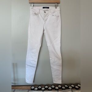 J Brand Women's Skinny Jeans in White